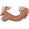 LoveToy SlidingSkin Gode Sliding Skin 18 x 4.7cm Marron